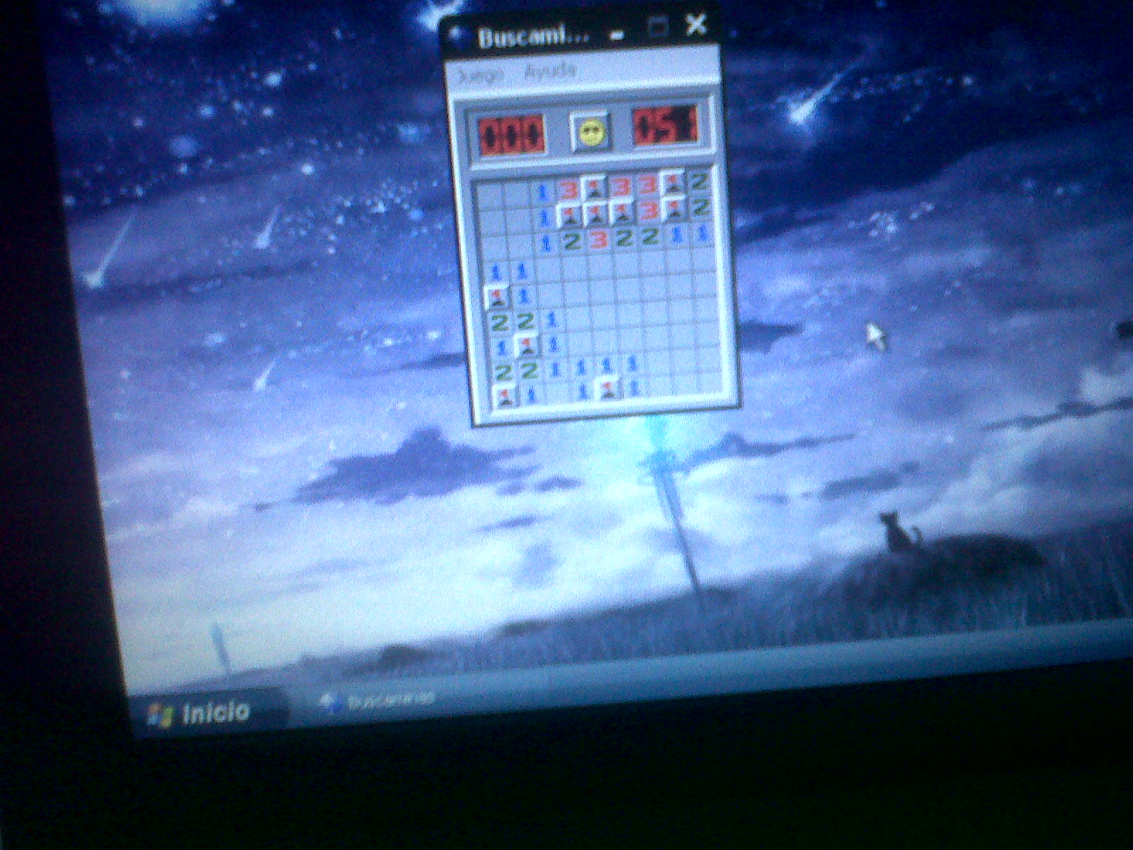 Windows XP with the Royale Noir theme